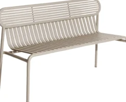 Banc de jardin en aluminium dune Week end - Petite friture