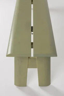 Banc de jardin en pin desert sage 170x32x47cm Avenue - Zuiver