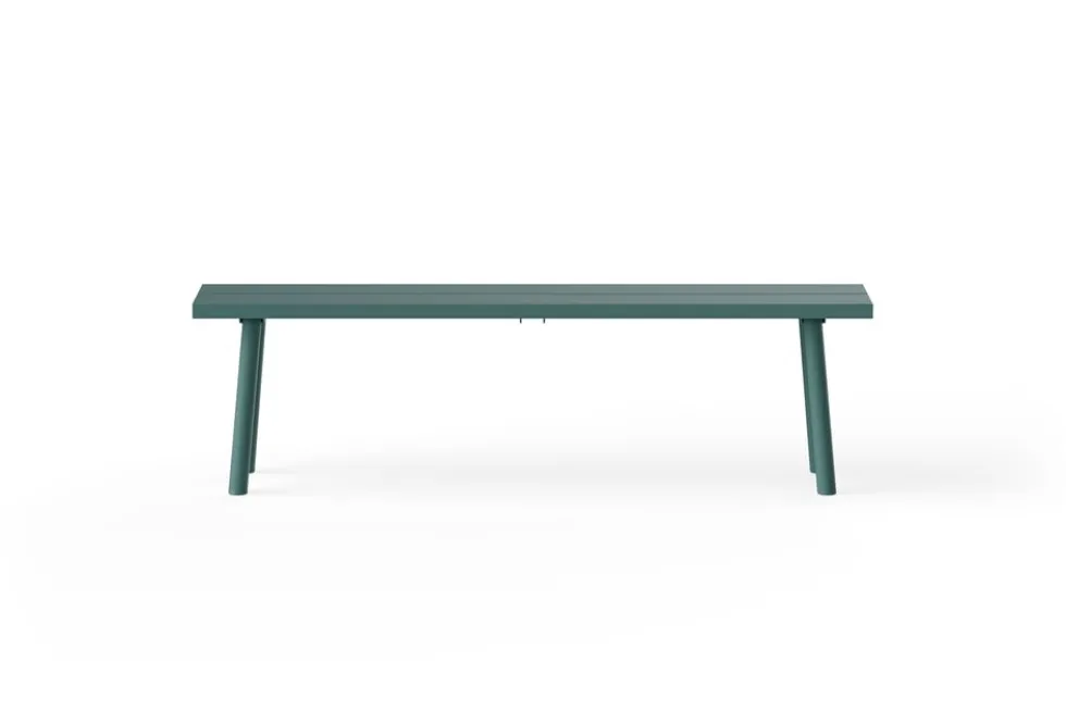 Banc d'extérieur en aluminium vert 160x40x46,5cm Fred's - Fatboy