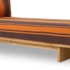 Banquette d'extérieur Teck Retro - HKLIVING