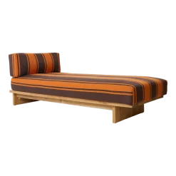 Banquette d'extérieur Teck Retro - HKLIVING