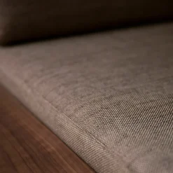 Banquette en laine marron Mid - Kann Design