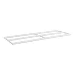 Barre de support en acier avec revêtement en poudre blanc pour table 250 Loop Stand - HAY