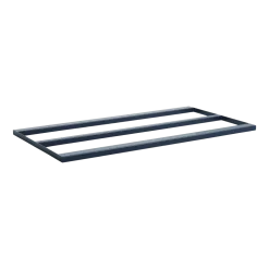 Barre de support en acier avec revêtement en poudre bleu pour table 180/200 Loop Stand - HAY