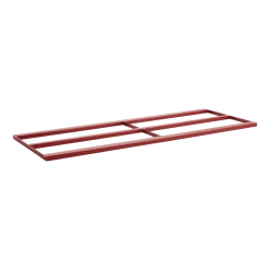 Barre de support en acier avec revêtement en poudre rouge pour table 250 Loop Stand - HAY