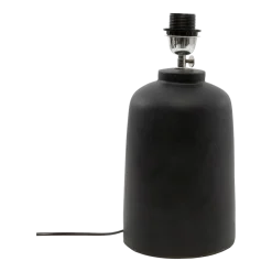Base de la lampe de table noire 16x34cm - Bazar Bizar