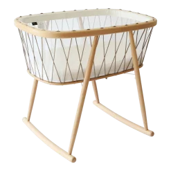 Berceau avec matelas coco hazelnut Kumi - Charlie Crane