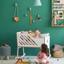 Berceau blanc Tuli - Nuki Shop