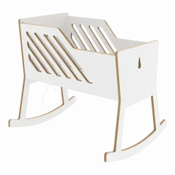 Berceau blanc Tuli - Nuki Shop