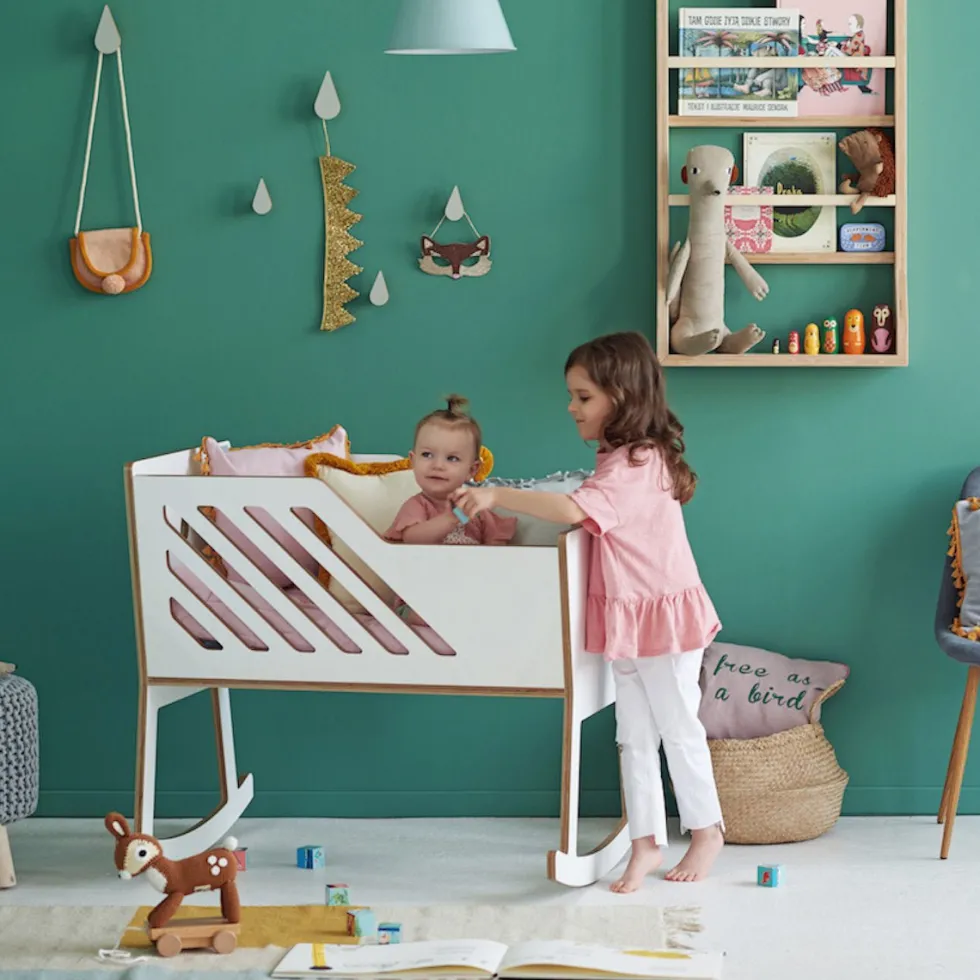 Berceau gris Tuli - Nuki Shop