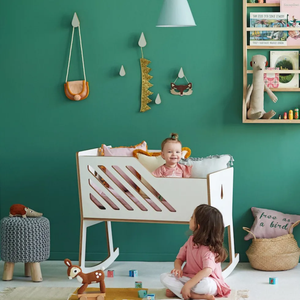 Berceau gris Tuli - Nuki Shop