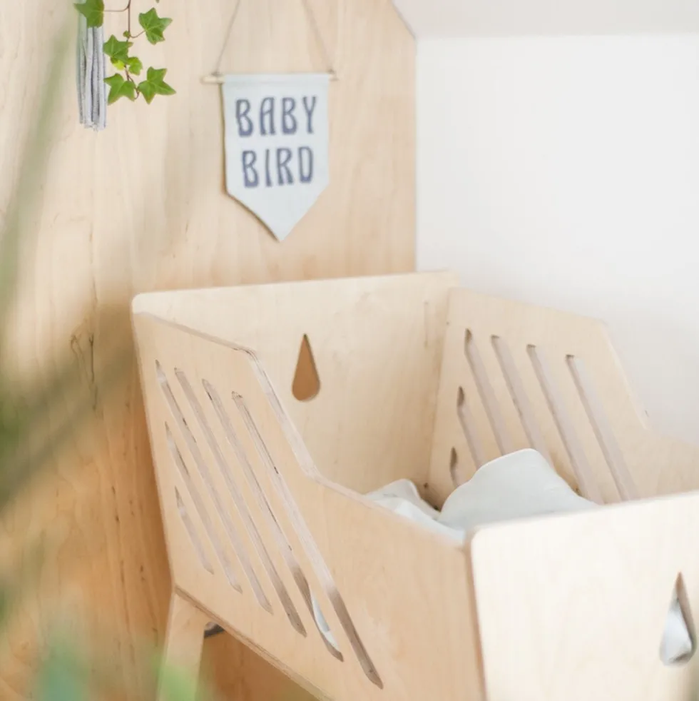 Berceau gris Tuli - Nuki Shop