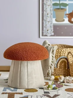 Bertil Pouf Rouge Polyester - Bloomingville Mini