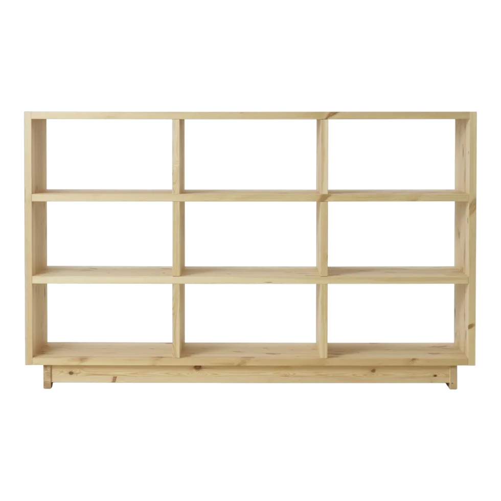 Bibliothèque en bois de pin 181 x 113 cm High FYR - Normann Copenhagen