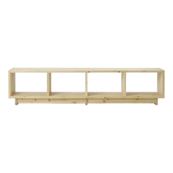 Bibliothèque en bois de pin 220 x 50,5 cm Low FYR - Normann Copenhagen