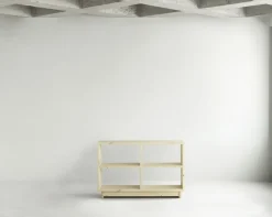 Bibliothèque en bois de pin 123 x 80 cm Medium FYR - Normann Copenhagen