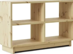 Bibliothèque en bois de pin 123 x 80 cm Medium FYR - Normann Copenhagen