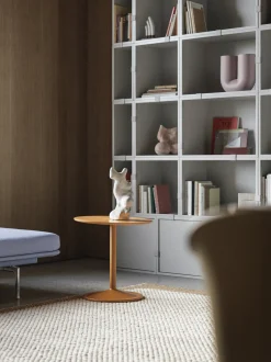 Bibliothèque en bois mdf blanc 87x218cm - Muuto