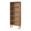 Bibliothèque en chêne huilé 200cm Silencieuse - Bolia