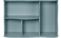 Bibliothèque en mdf bleu 95cm Slope - Ferm living