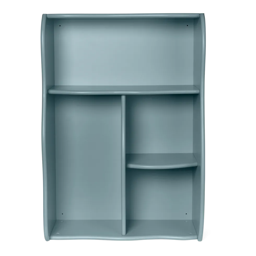Bibliothèque en mdf bleu 95cm Slope - Ferm living