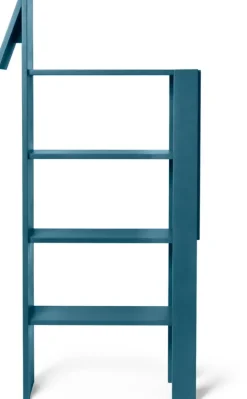 Bibliothèque en mdf bleu foncé Giraffe - Ferm living