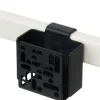 Boite télécommande pour support tv en acier noir Remote Box Mount - Pedestal