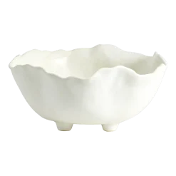 Bol en céramique blanc S Kauai - Nordal