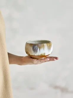 4 Bols en grès marron12x7,5cm Jade - Bloomingville