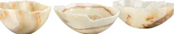 3 bols en onyx beige Onp - Versmissen