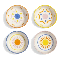 4 bols en porcelaine colorée Boavista - &Klevering