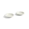 2 bols en terre cuite blanc 20 cm Barro - Hay