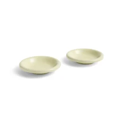 2 bols en terre cuite vert pistache 20 cm Barro - Hay
