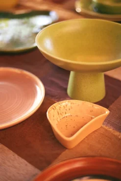 Bol à tapas en grès beige Shell Speckled - HKLIVING