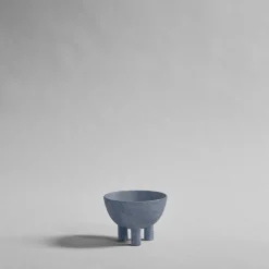 Bol à trois pieds en céramique gris clair 9cm Duck - 101 Copenhagen