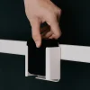 Boîte apple tv pour support tv en acier blanc cassé Apple TV Mount - Pedestal