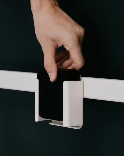 Boîte apple tv pour support tv en acier noir Apple TV Mount - Pedestal