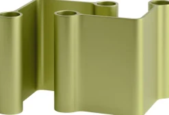 Bougeoir en aluminum vert 10x11cm Pair - Muuto