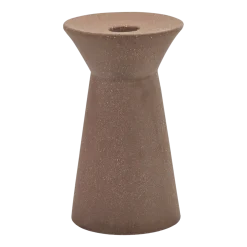 Bougeoir en grès rouge brique 16,5cm Marie-Ann - Serax