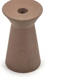 Bougeoir en grès rouge brique 16,5cm Marie-Ann - Serax