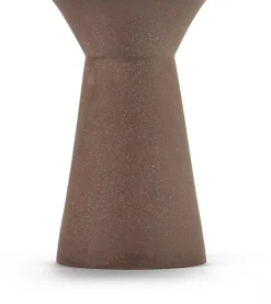 Bougeoir en grès rouge brique 16,5cm Marie-Ann - Serax