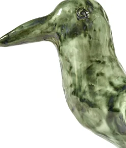 Bougeoir en grès vert 33x27,5x27,5cm Cosas Lindas - Serax