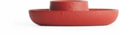 Bougeoir simple rouge Aye Aye! - Emko