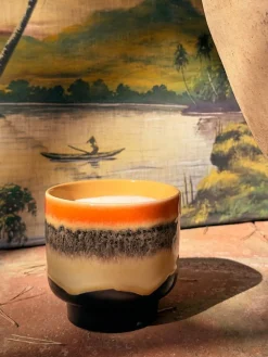 Bougie parfumée en céramique 12,5cm Tulum - HKLIVING