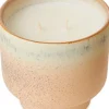 Bougie parfumée pot en céramique 12,5cm Vancouver - HKLIVING