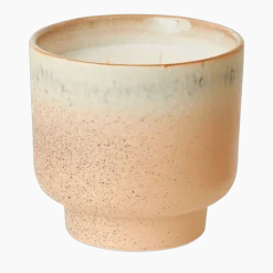 Bougie parfumée pot en céramique 12,5cm Vancouver - HKLIVING