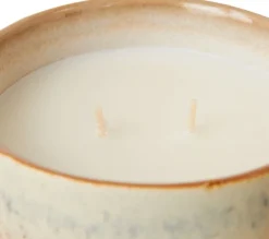 Bougie parfumée pot en céramique 12,5cm Vancouver - HKLIVING