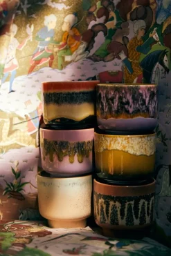 Bougie parfumée pot en céramique 12,5cm Vancouver - HKLIVING