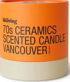 Bougie parfumée pot en céramique 12,5cm Vancouver - HKLIVING
