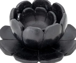 Bougie Votive Reiko Marbre Noir Bloomingville